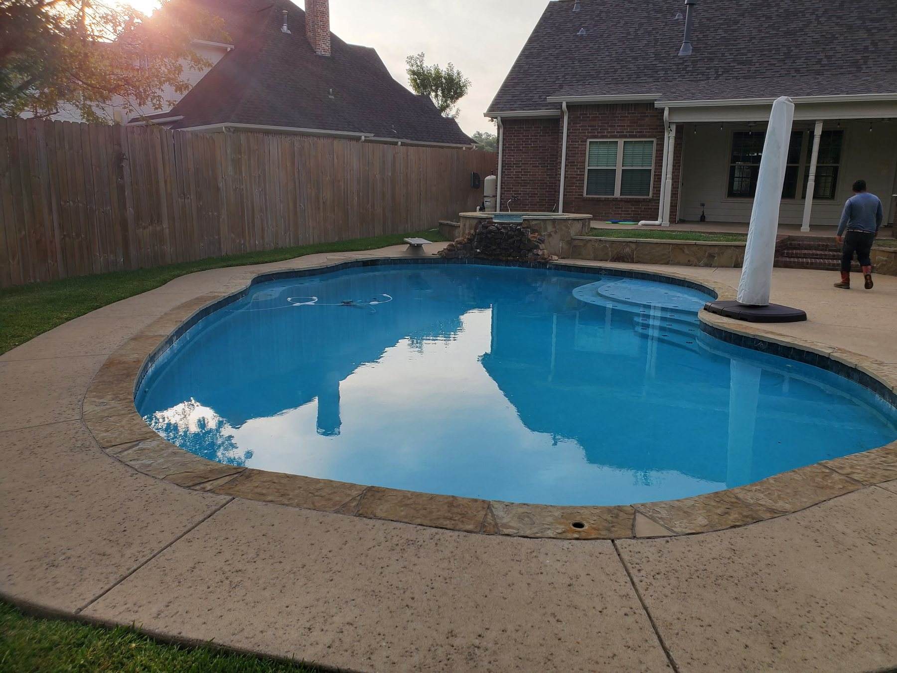 After — Blue Lagoon EcoFinish
