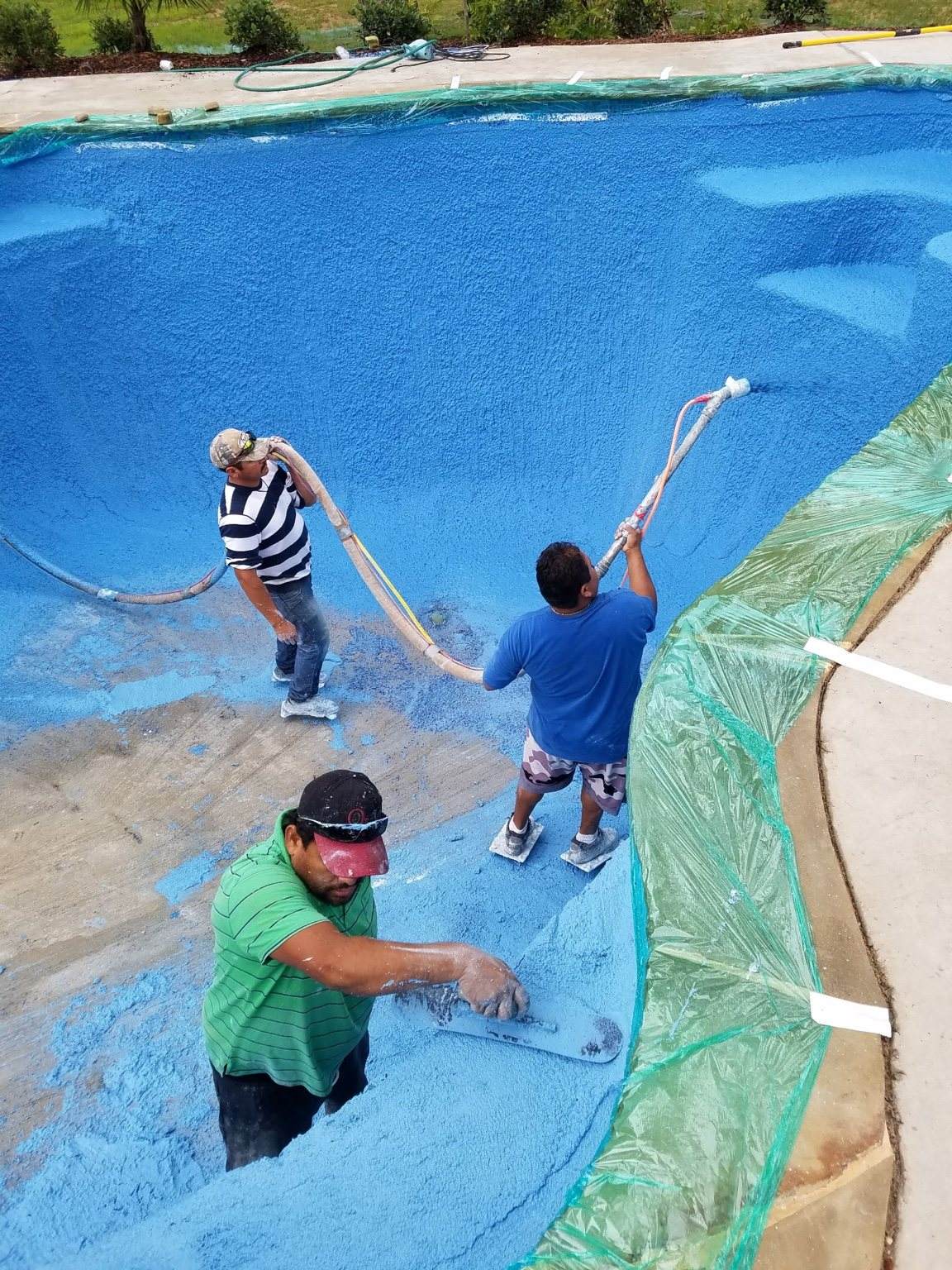 During — Hydroglass application