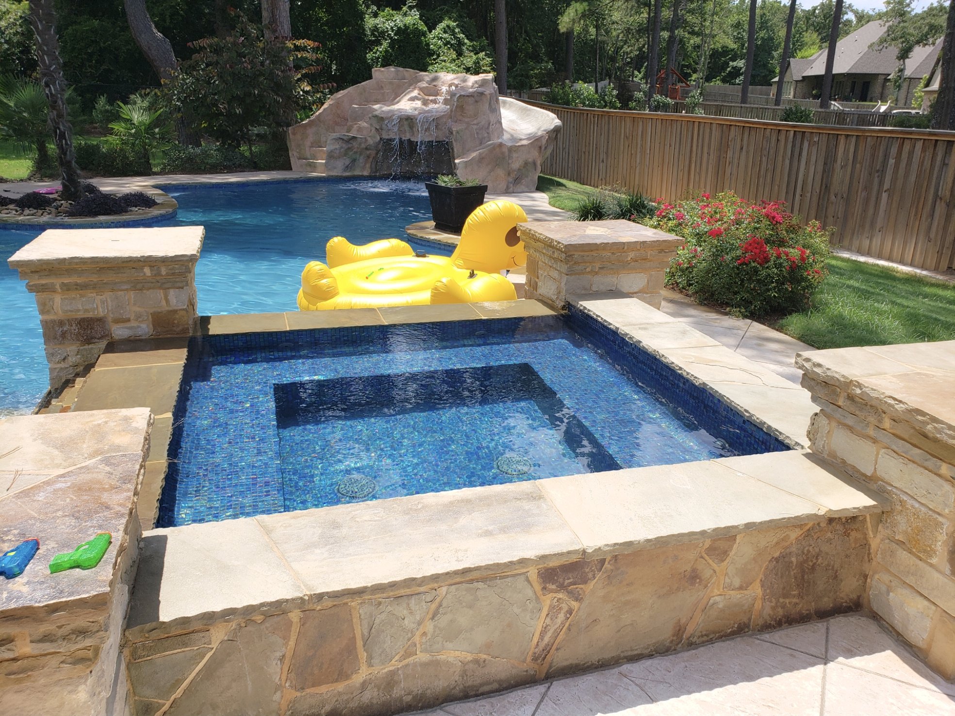 Glass Tile Spa