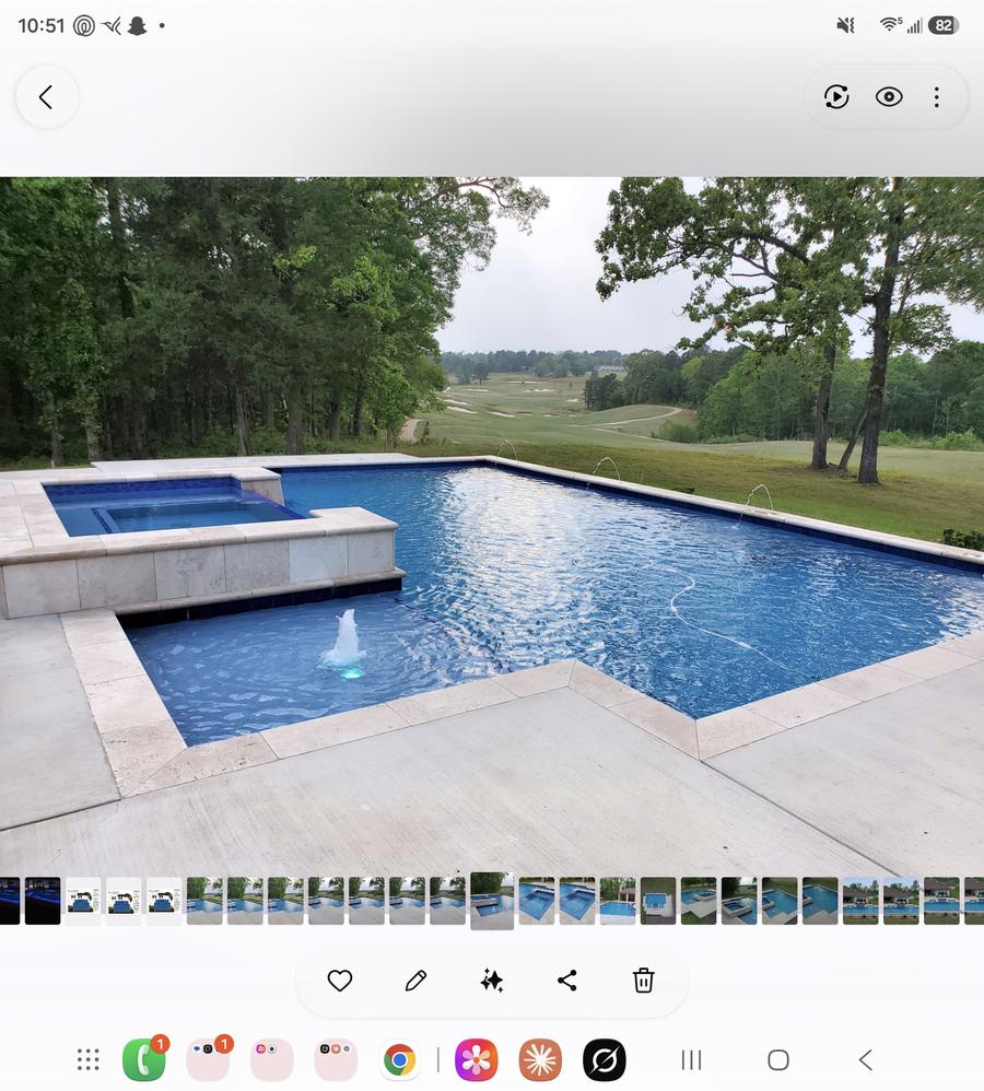 After — Pool Finish