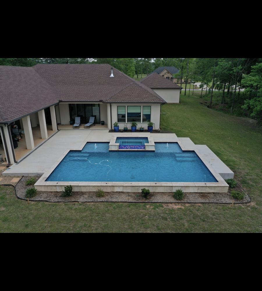 After — Pool Finish