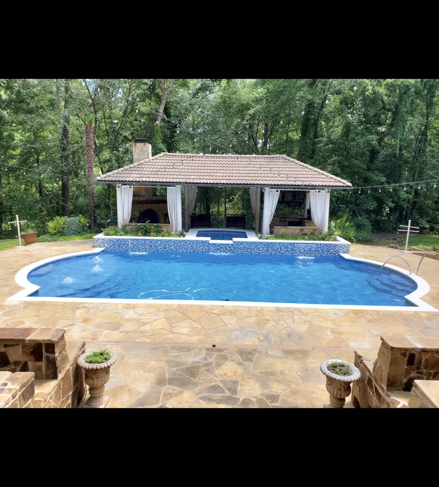 After — Pool Finish