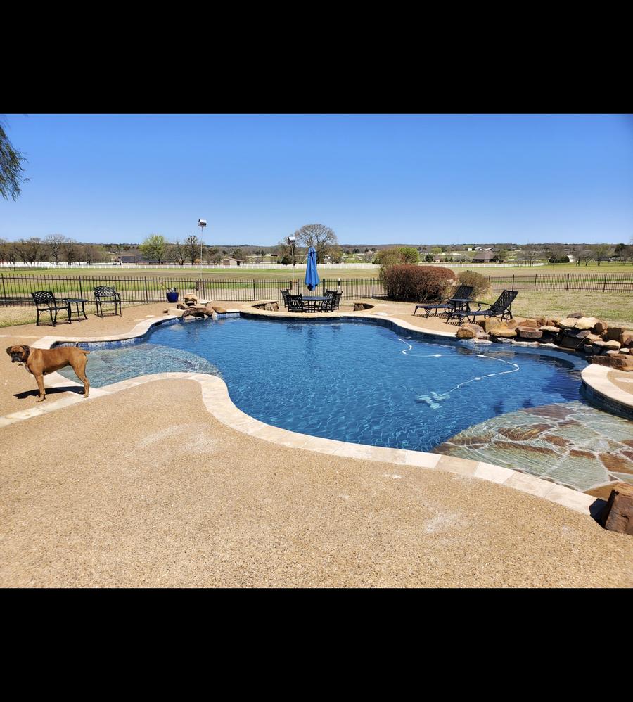 After — Pool Finish