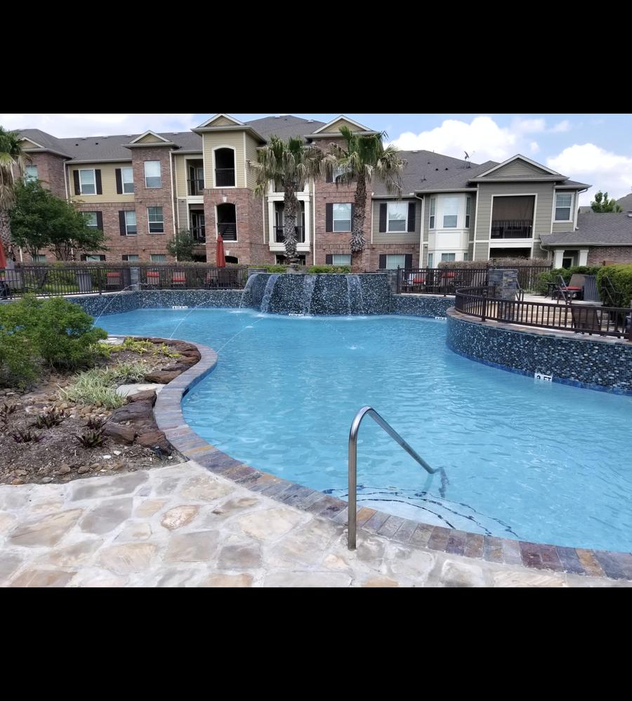After — Pool Finish