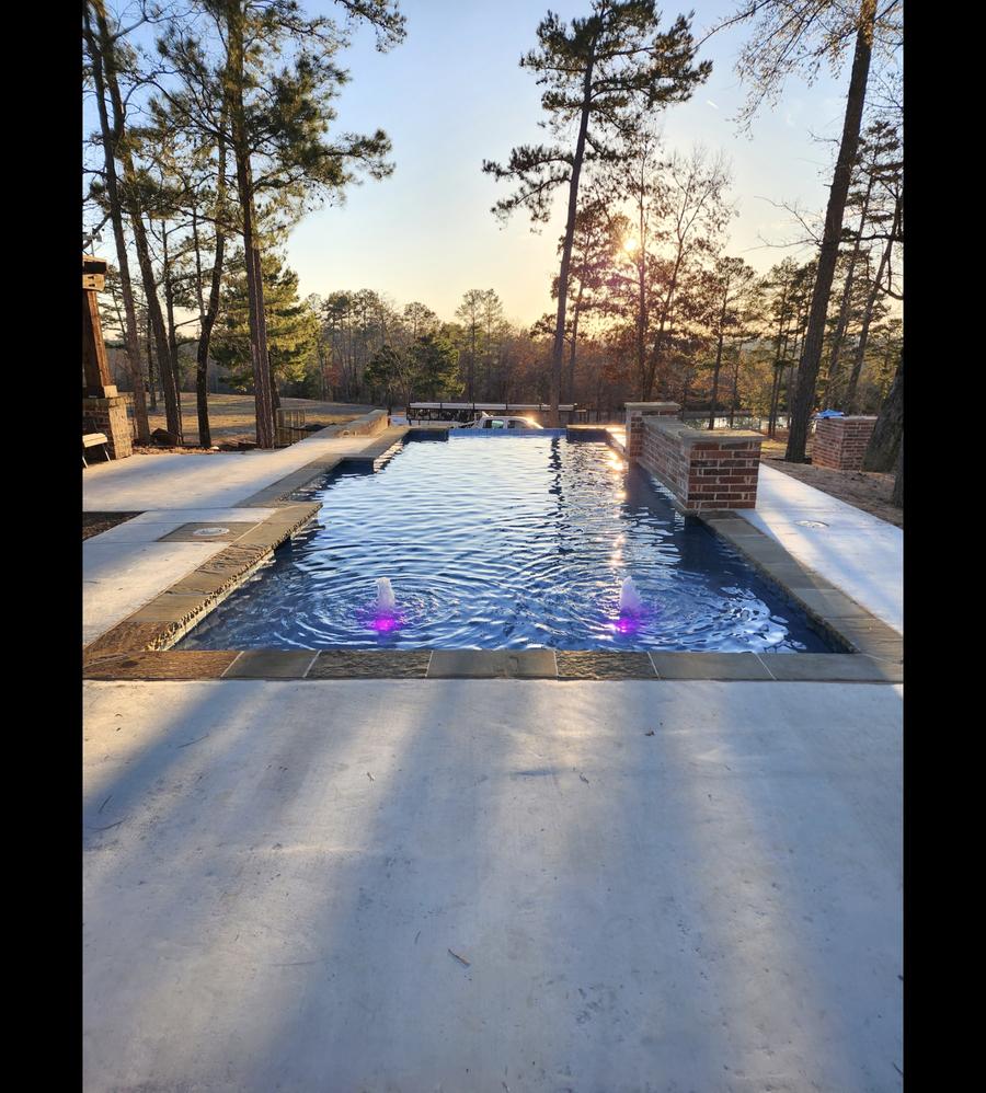 After — Pool Finish